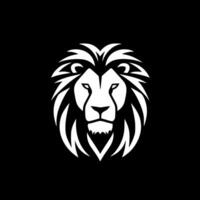 Lion - Minimalist and Flat Logo - Vector illustration