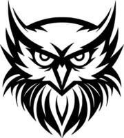 Owl - High Quality Vector Logo - Vector illustration ideal for T-shirt graphic