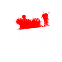 Indonesia flag ribbon png