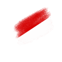 indonésien brosse drapeau png