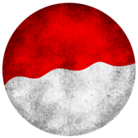 Indonesië pin knop insigne land vlag png