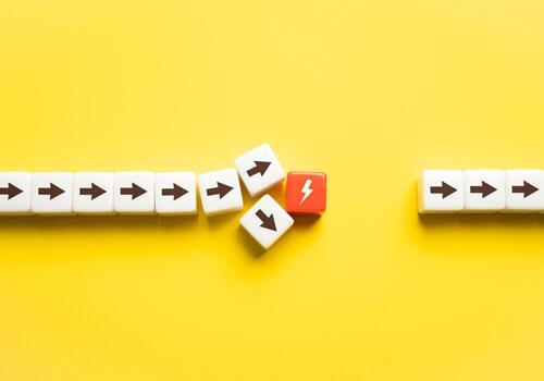 A nuisance that breaks everything. Trouble stops work. Delays and disruptions. An insurmountable problem needs to be solved as soon as possible. Bans and restrictions. Sanctions and embargoes on trade photo