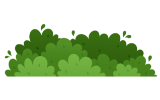 verde arbusto e Relva fronteira para decoração png