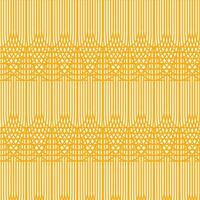 Abstract illustration of noodles. Yellow linear background. vector
