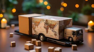 Real-Time Delivery Tracking. Effortlessly Monitor Online Orders with Phone App. photo
