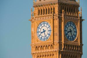 Big Ben and Westminster bridge in London photo