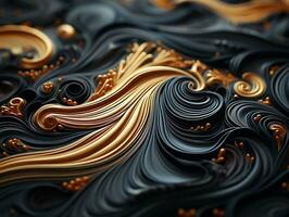 Ultra-detailed luxurious fabric texture generative ai photo