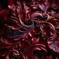 Ultra-detailed luxurious fabric texture generative ai photo