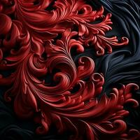 Ultra-detailed luxurious fabric texture generative ai photo
