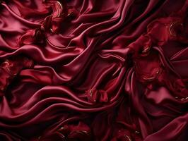 Ultra-detailed luxurious fabric texture generative ai photo