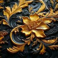 Ultra-detailed luxurious fabric texture generative ai photo