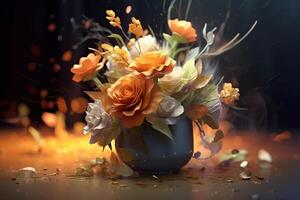 Flowers. aesthetic graphic art photo