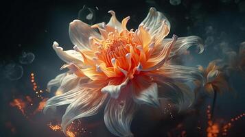Flowers. aesthetic graphic art photo