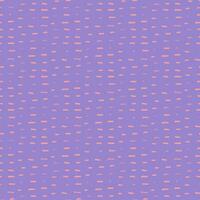 Vector seamless pattern with thin horizontal dashes in abstract hand drawn style. Memphis background with small pen stripes. Colorful simple linear ornament. Sketch vector illustration. Brush texture