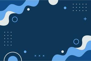Illustration Vector Graphic of Abstract Fluid Background Template. Colorful Blue. Geometric Background Template. Simple and Modern Concept.