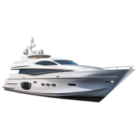 Yacht png Yacht transparent Hintergrund Segeln luxuriös Boot Schiff png Boot png ai generiert