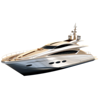 Yacht png Yacht transparent Hintergrund Segeln luxuriös Boot Schiff png Boot png ai generiert