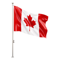 Canadá bandeira png pode bandeira png a bandeira do a Canadá png transparente fundo bandeira Canadá png a Canadá bandeira em pólo Canadá bandeira em a mastros de bandeira Canadá bandeira fundo ai gerado