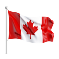 Canada bandiera png può bandiera png il bandiera di il Canada png trasparente sfondo bandiera Canada png il Canada bandiera su polo Canada bandiera su il pennoni Canada bandiera sfondo ai generato
