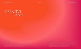 Creative Gradient Hompage Background vector