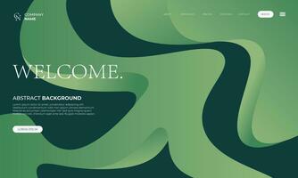 Modern Gradient Homepage Background vector