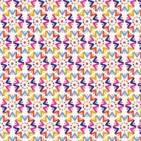 Modern geometric quit textile fabric background pattern vector