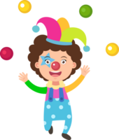 Circus kid character png