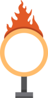 circo fuego aro png