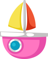 illustration ship toy png