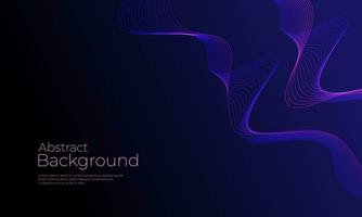 Abstract Lined Gradient Background vector