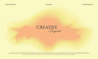 Creative Gradient Hompage Background vector