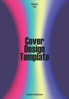 Simple Gradient Cover Design Template vector