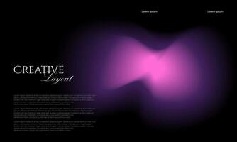 Creative Gradient Hompage Background vector