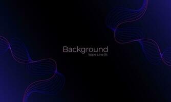 Abstract Lined Gradient Background vector