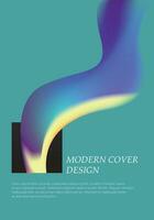 Abstract Gradient Background Poster vector