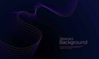 Abstract Lined Gradient Background vector