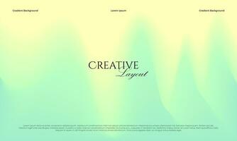 Creative Gradient Hompage Background vector