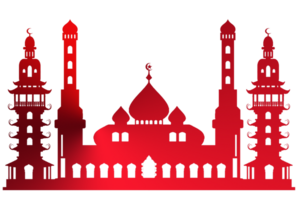 Design Muster Symbol hätten Moschee verwenden zum Muslim Karte Gruß png