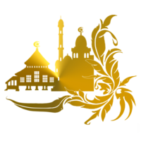 conception modèle symbole avait mosquée utilisation pour musulman carte salutation png