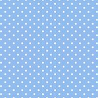 Cute Blue Polka Dot Seamless Pattern Vector Background