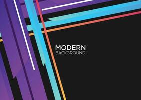geometric modern background gradient color design vector
