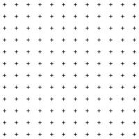 Plus Symbol Grid Repeat Pattern White Background Vector Illustration