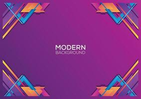 modern background gradient color design abstract geometric vector