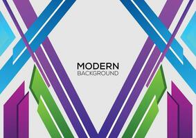 abstract modern geometric background design gradient color vector