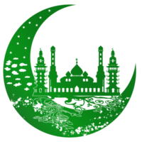 Design Muster Symbol hätten Moschee verwenden zum Muslim Karte Gruß png