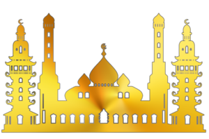 Design Muster Symbol hätten Moschee verwenden zum Muslim Karte Gruß png