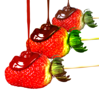 sticker logo delicious strawberry chocolate png