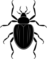 insecto Arte en negro y blanco ai generativo png