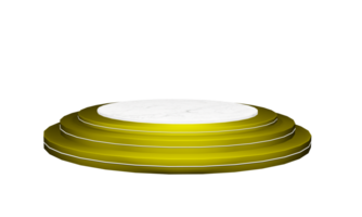 podium rond 3d png