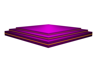 3d podium stage png